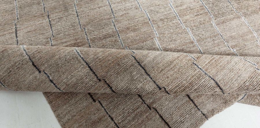 Contemporary Hemp Rug N12511