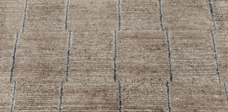 Contemporary Hemp Rug N12511
