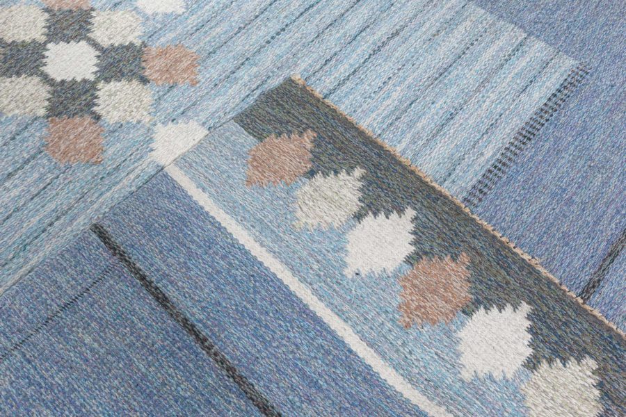 Swedish Flat Weave Rug by Ingegerd Silow BB8061