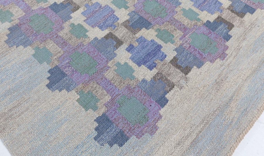 Swedish Flat Woven Rug by Judith Johansson BB8070