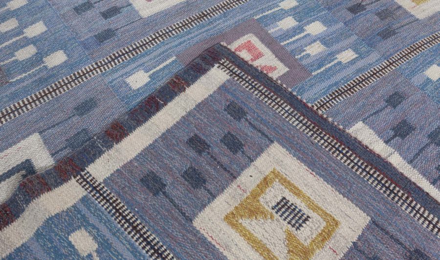 Swedish Flat Woven Rug by Svensk Hemslojd BB8071