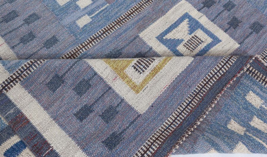 Swedish Flat Woven Rug by Svensk Hemslojd BB8071