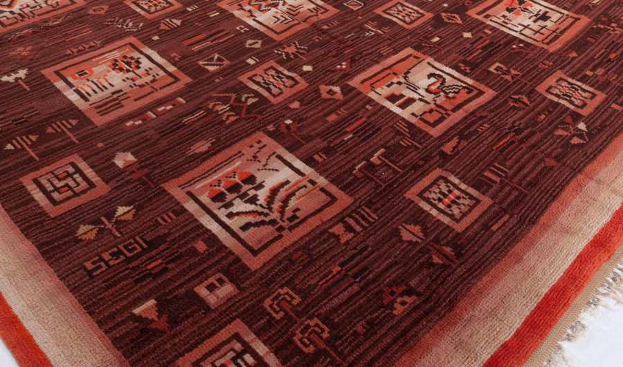 Deco Swedish Pile Rug by Emil Edvard Danielsson (The Finsk) BB8076