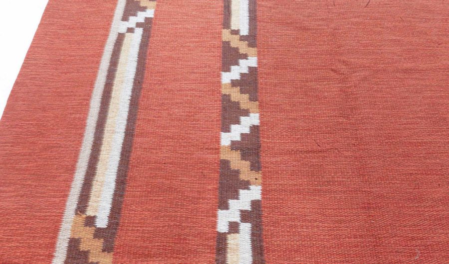 Art Deco Swedish Flat Weave Rug BB8081