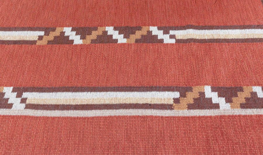 Art Deco Swedish Flat Weave Rug BB8081