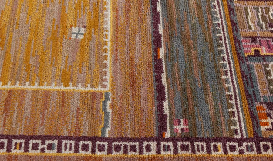 Swedish Pile Rug by Martha Gahn BB8093