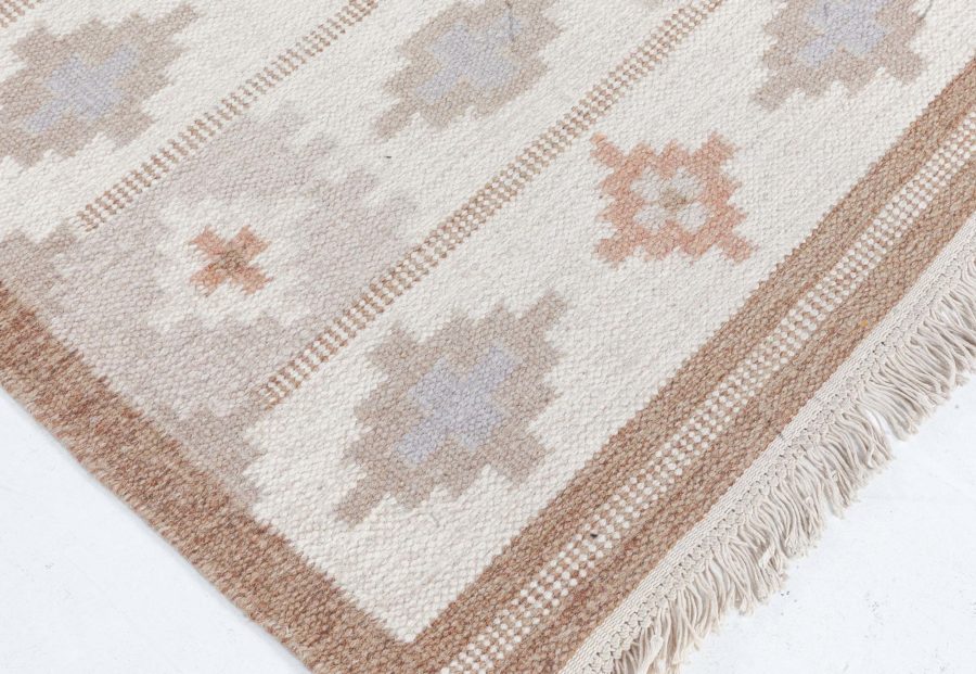 Swedish Flat Woven Rug BB8105