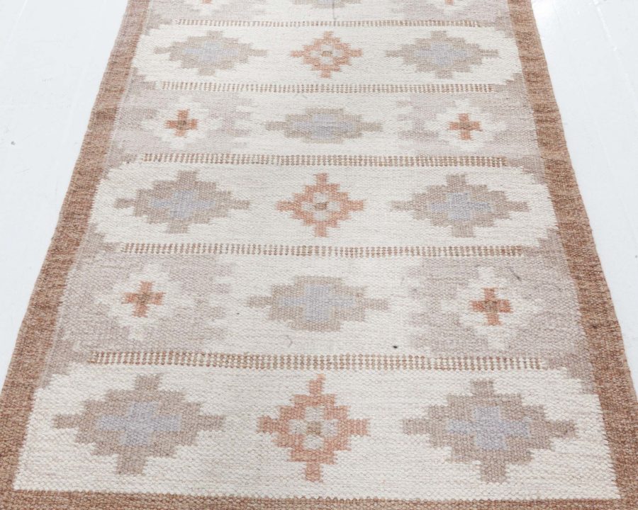 Swedish Flat Woven Rug BB8105