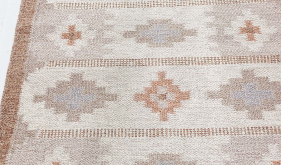 Swedish Flat Woven Rug BB8105