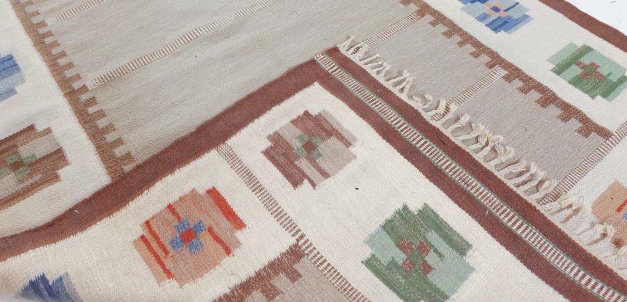 Swedish Flat Weave Rug BB8116