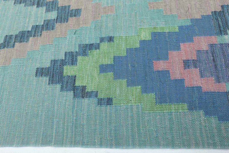 Swedish Flat Weave Rug N12535