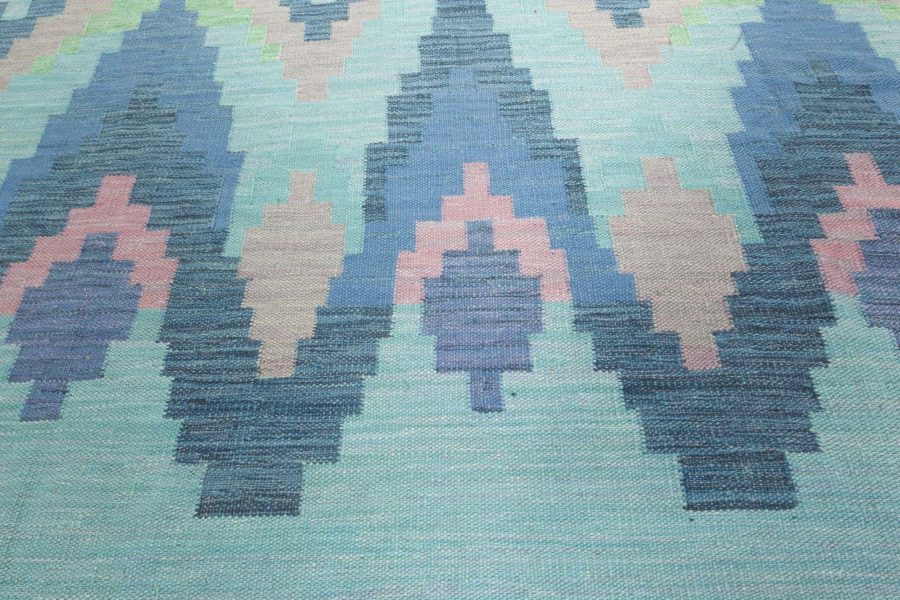 Swedish Flat Weave Rug N12535