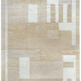 Art Deco Bauhaus Inspired Rug N12537