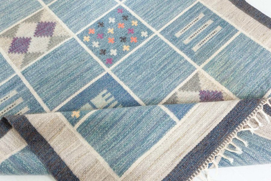 Swedish Flat Weave Rug by Rakel Carlender BB8131