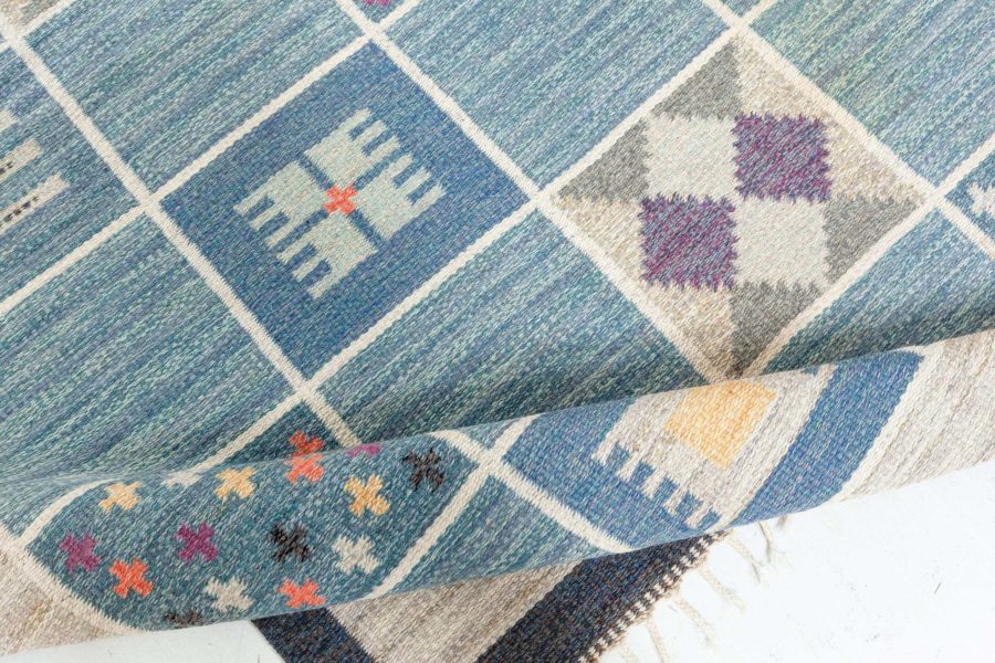 Swedish Flat Weave Rug by Rakel Carlender BB8131