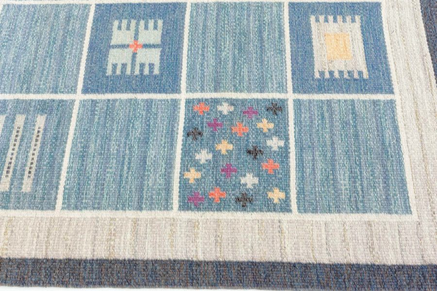 Swedish Flat Weave Rug by Rakel Carlender BB8131