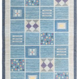 Swedish Flat Weave Rug by Rakel Carlender BB8131