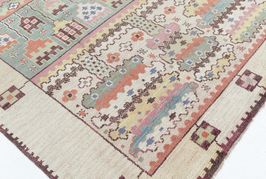 Vintage Swedish Pile Rug by Marta Mass Fjetterstrom BB8134