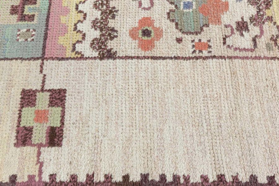 Vintage Swedish Pile Rug by Marta Mass Fjetterstrom BB8134