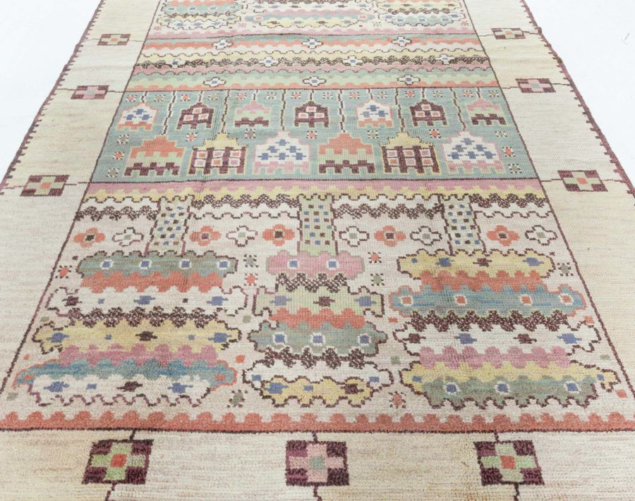 Vintage Swedish Pile Rug by Marta Mass Fjetterstrom BB8134