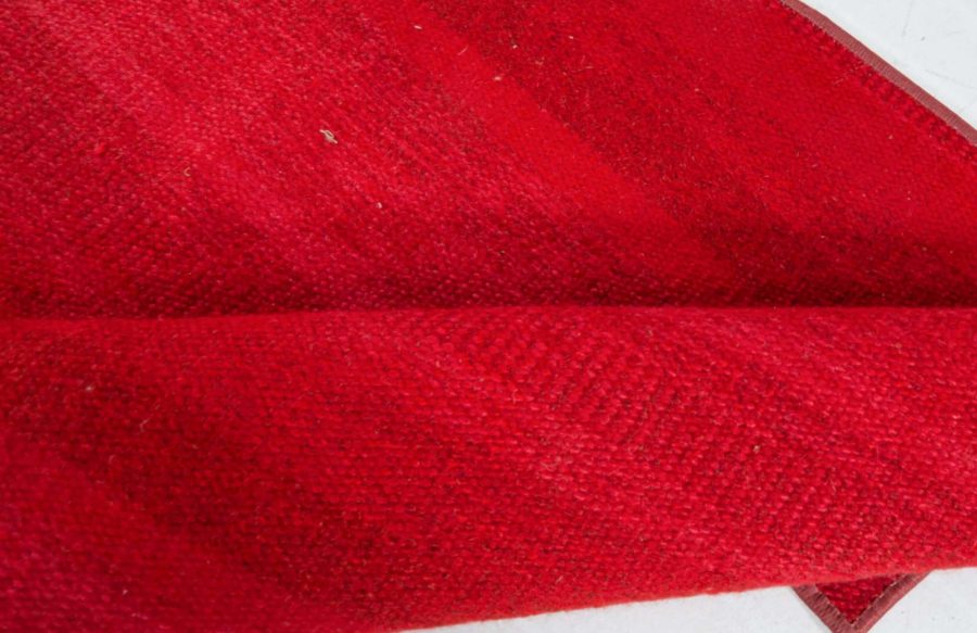 Vintage Swedish Fragment Runner in Red Tones BB8139