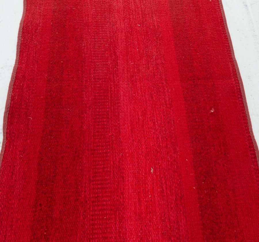 Vintage Swedish Fragment Runner in Red Tones BB8139