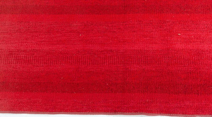 Vintage Swedish Fragment Runner in Red Tones BB8139