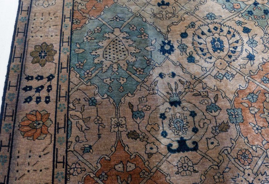 Antique Indian Rug (Size Adjusted) BB8171