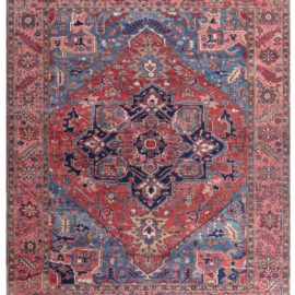 Antique Persian Heriz Rug BB8174