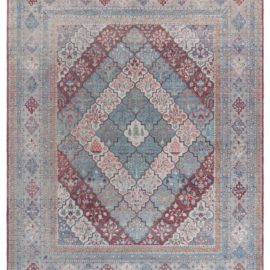 Antique Kirman Persian Floral Allover Light Gray Hand-Knotted Wool Rug – Circa 1920 BB8180