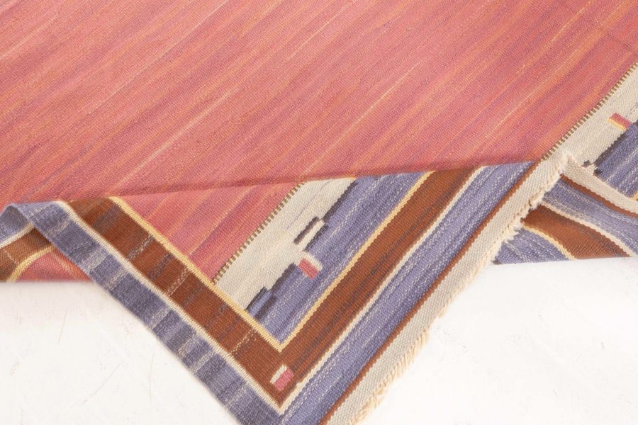 Vintage Swedish Flat Weave by Marta Gahn Designed For SH BB8191