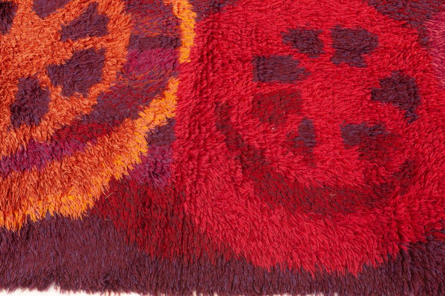 Vintage Swedish Rya Rug BB8194