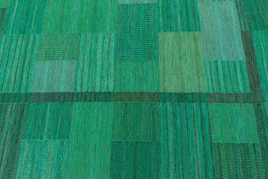 Vintage Swedish Flat Woven Rug by Marianne Richter AB MMF BB8206