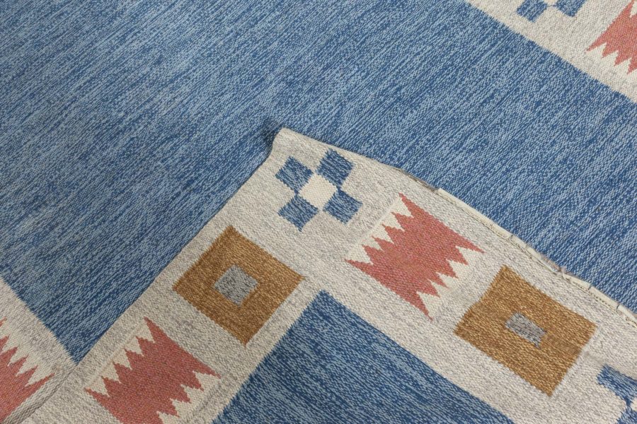 Swedish Flat Woven Rug by Birgitta Soderkvist (BS) BB8209