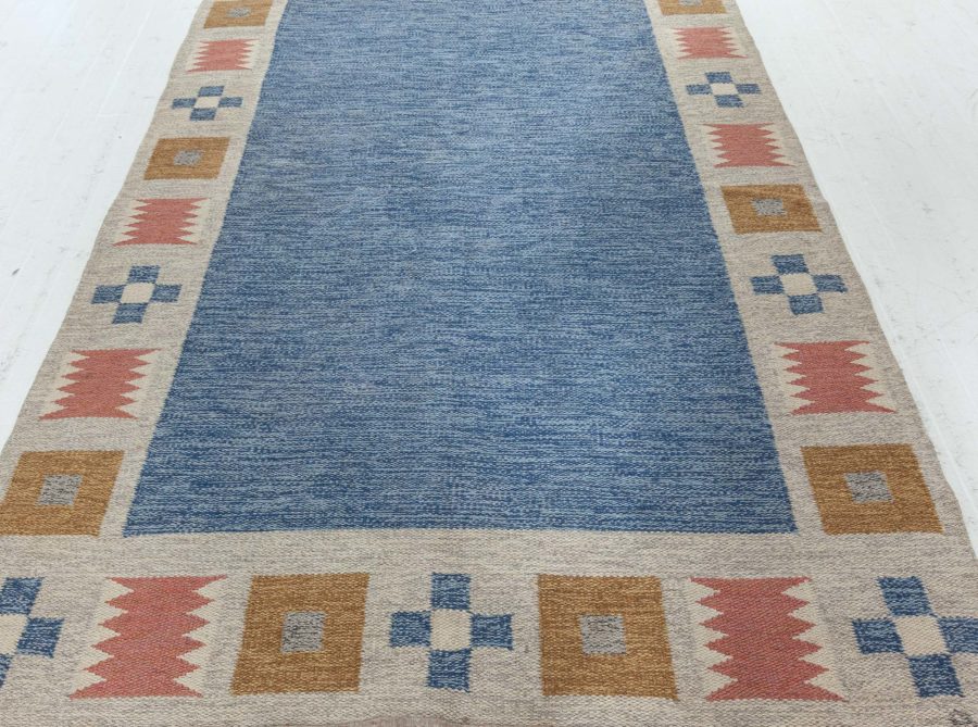 Swedish Flat Woven Rug by Birgitta Soderkvist (BS) BB8209