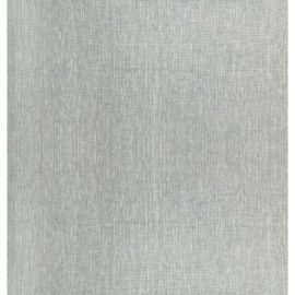 Modern Striped Light Gray Hand-Knotted Hemp Rug Strata” N12589