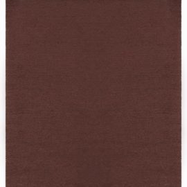 Moroccan Vintage Abstract Brown Hand-Knotted Wool Rug BB8207