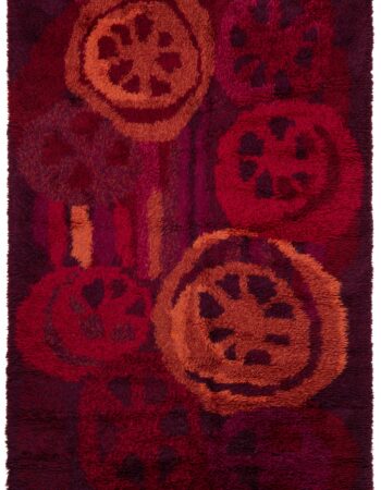 Elegant Vintage Hand-Knotted Rug BB8142 Elegant Vintage Hand-Knotted Rug BB8142