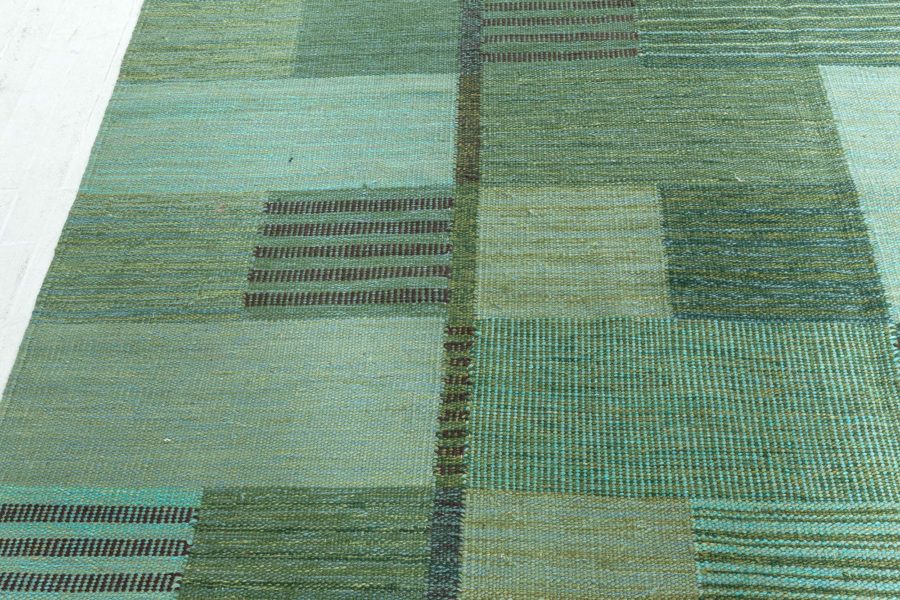 Swedish Flat Weave Rug N12607