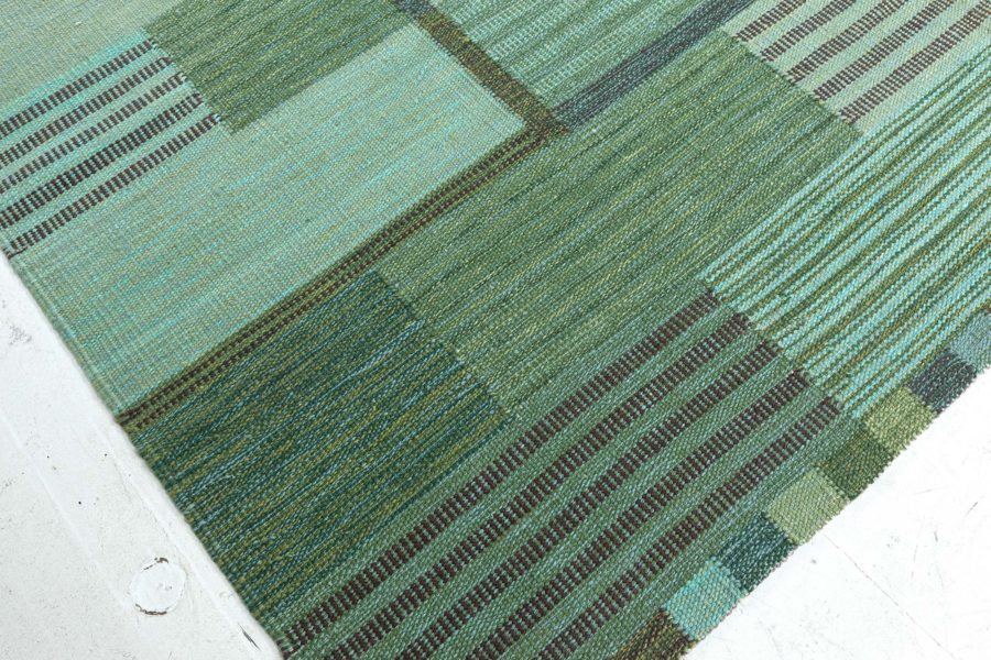 Swedish Flat Weave Rug N12607
