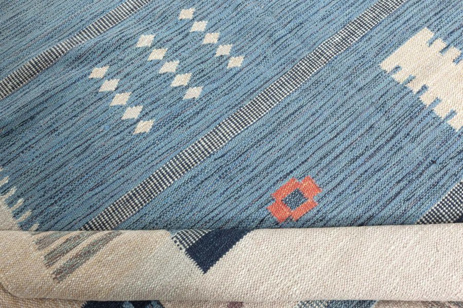 Swedish Flat Weave Rug N12610