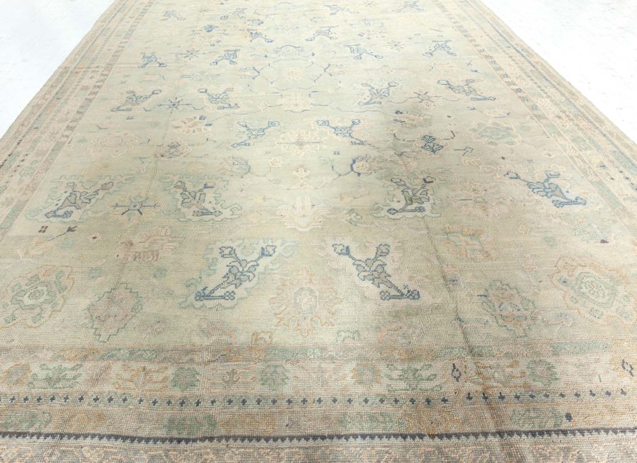 Turkish Oushak Rug BB8219