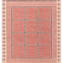 Swedish Flat Weave Rug N12612