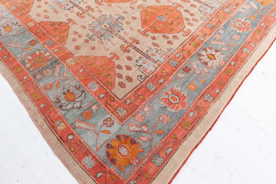 New Turkish Oushak Rug N12627