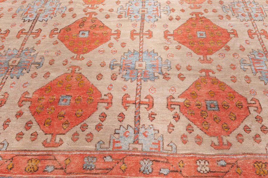 New Turkish Oushak Rug N12627