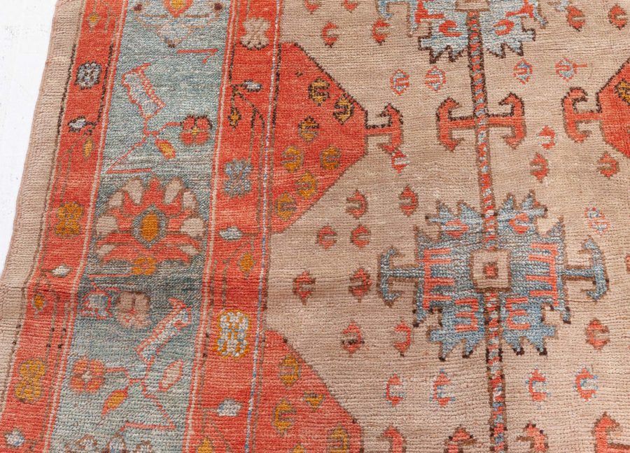 New Turkish Oushak Rug N12627