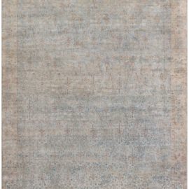 Kirman Antique Allover Floral Wool Rug  (Size Adjusted) BB8290