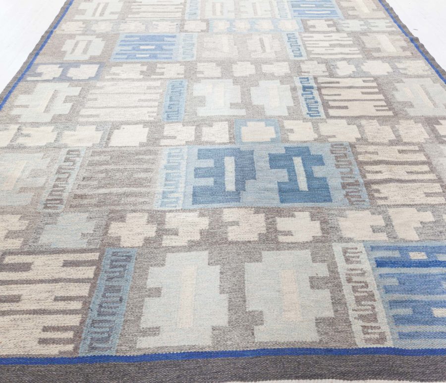 Swedish Flat Woven Rug by Alice Lund BB8302