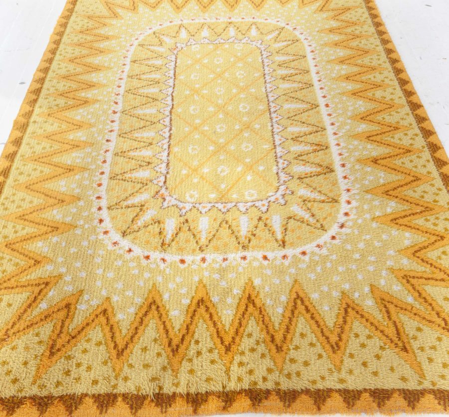 Swedish Rya Machine made Rug BB8304
