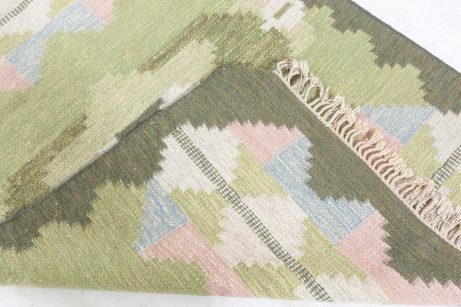 Swedish Flat Woven Rug by Evy Svensson BB8313